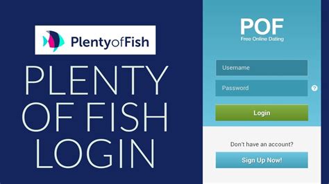 plenty of fish logon